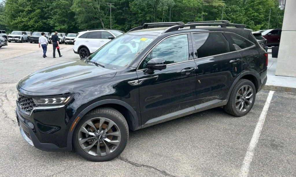 Certified Used 2021 Black Kia SX Prestige X-Line image 2