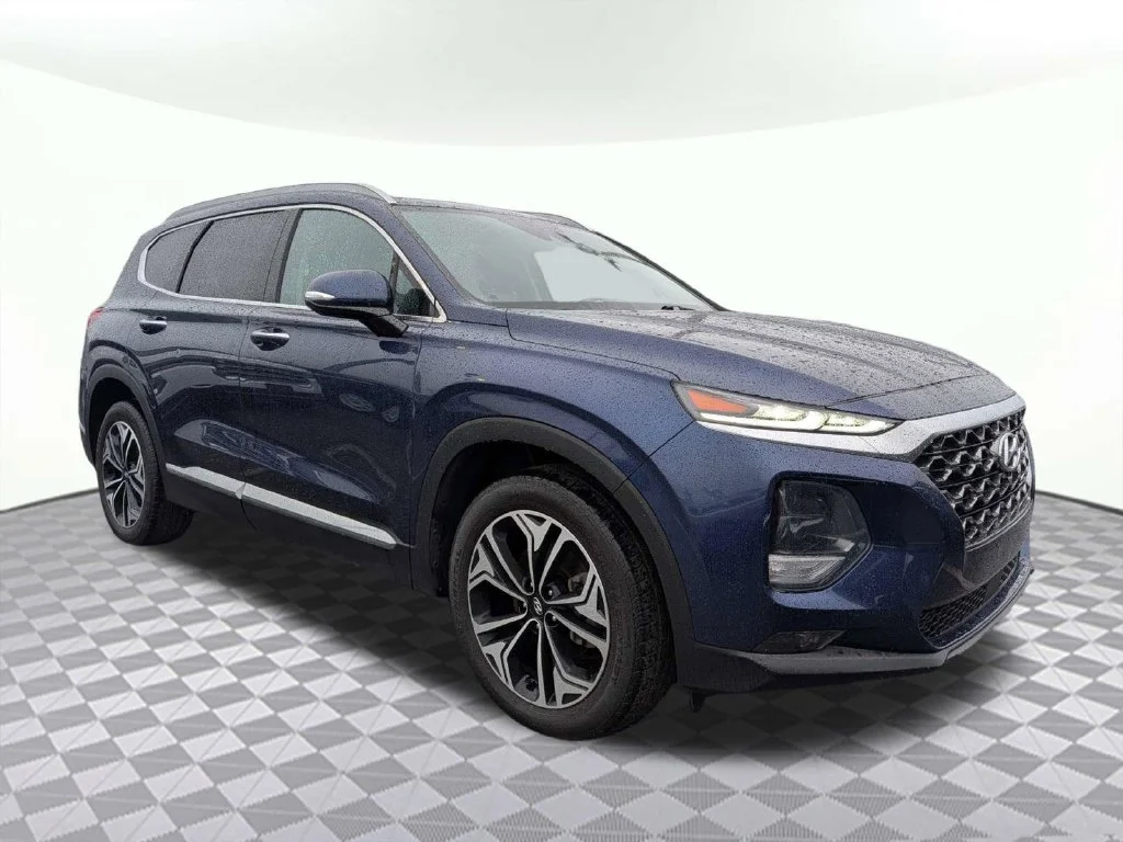 Certified Used 2020 Stormy Blue Hyundai SEL image 1