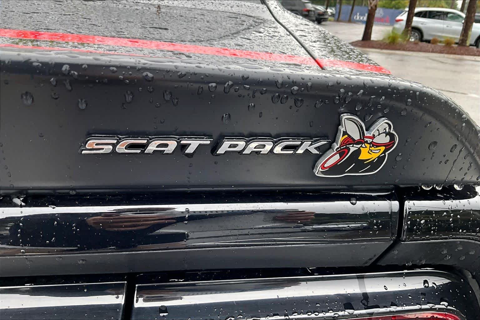 Used 2021 Pitch Black Clearcoat Dodge R/T Scat Pack image 17