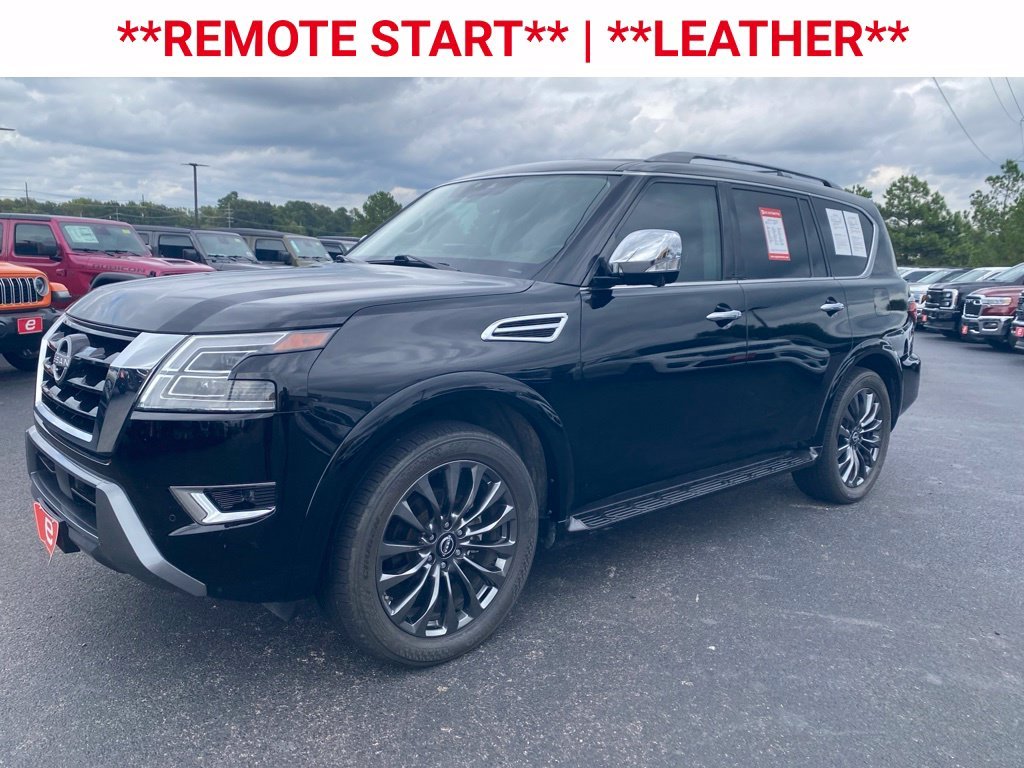Used 2024 Black Nissan Platinum image 3