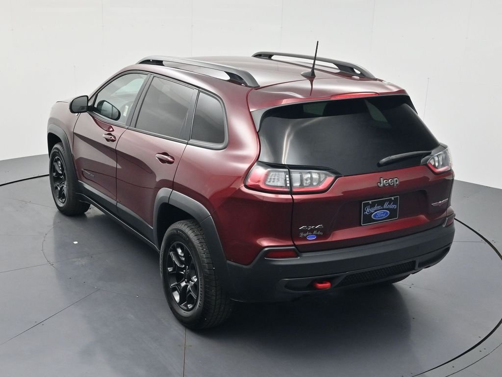 Used 2020 Velvet Red Pearlcoat Jeep Trailhawk image 44