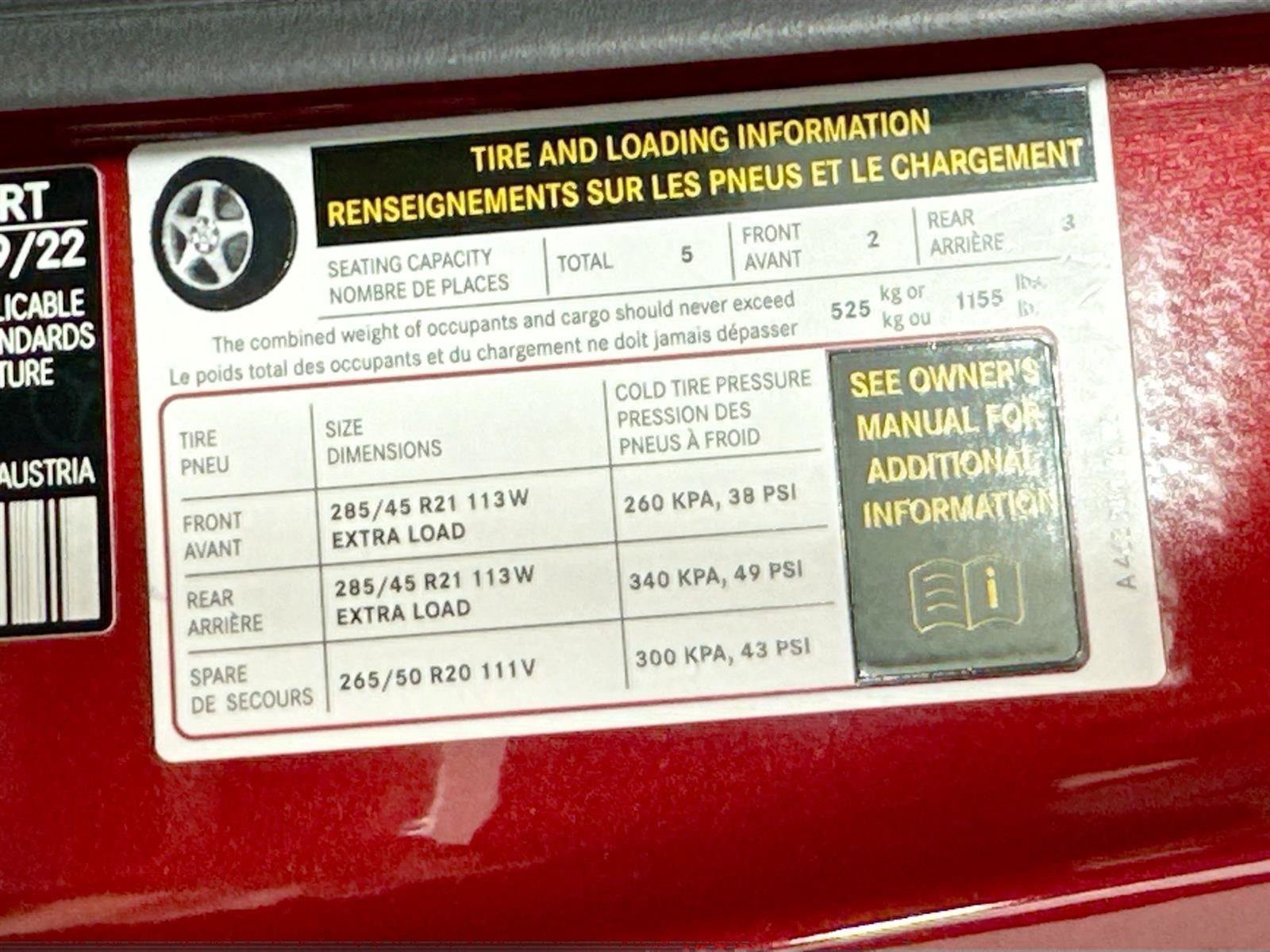 Certified Used 2022 Cardinal Red Metallic Mercedes-Benz G 63 AMG® image 39