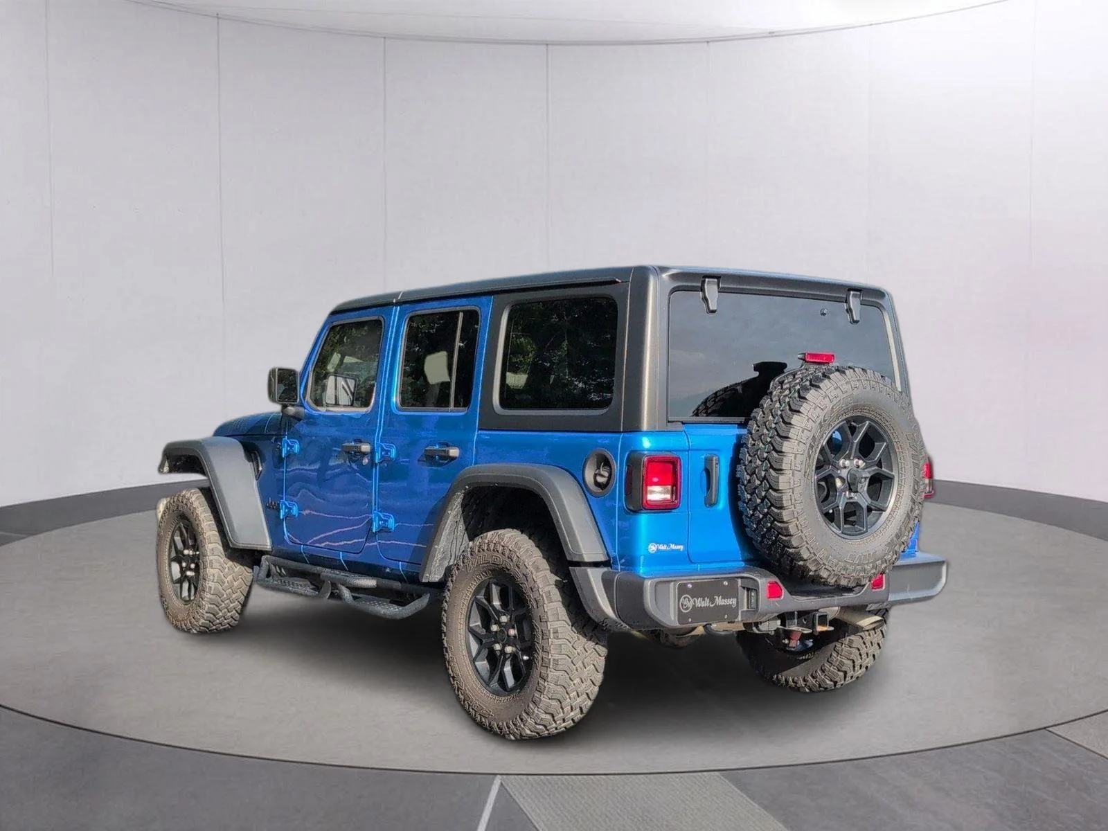 Used 2025 Hydro Blue Pearlcoat Jeep Willys image 3