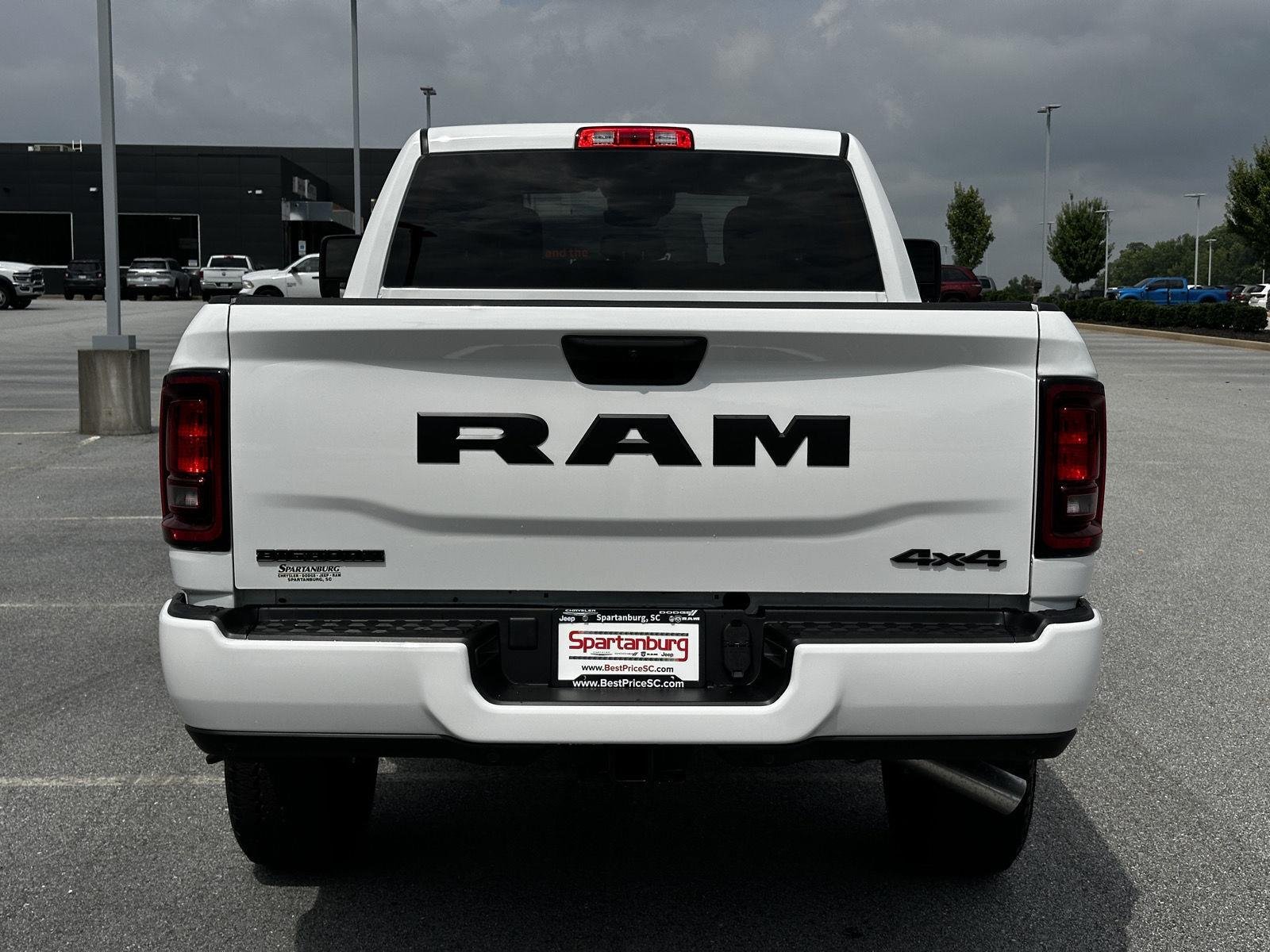 New 2026 Bright White Clear-Coat Exterior Paint RAM Big Horn image 7