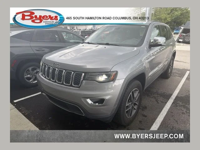 Used 2021 Silver Jeep Limited image 1