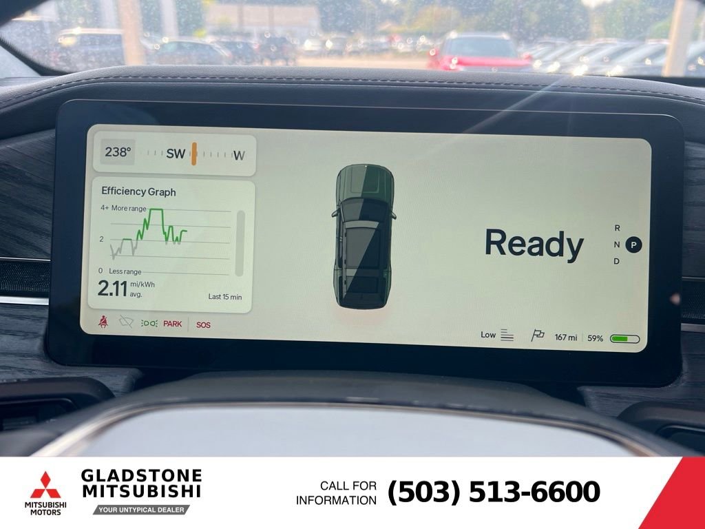 Used 2023 Forest Green Rivian Adventure Quad Motor Large Pack image 14