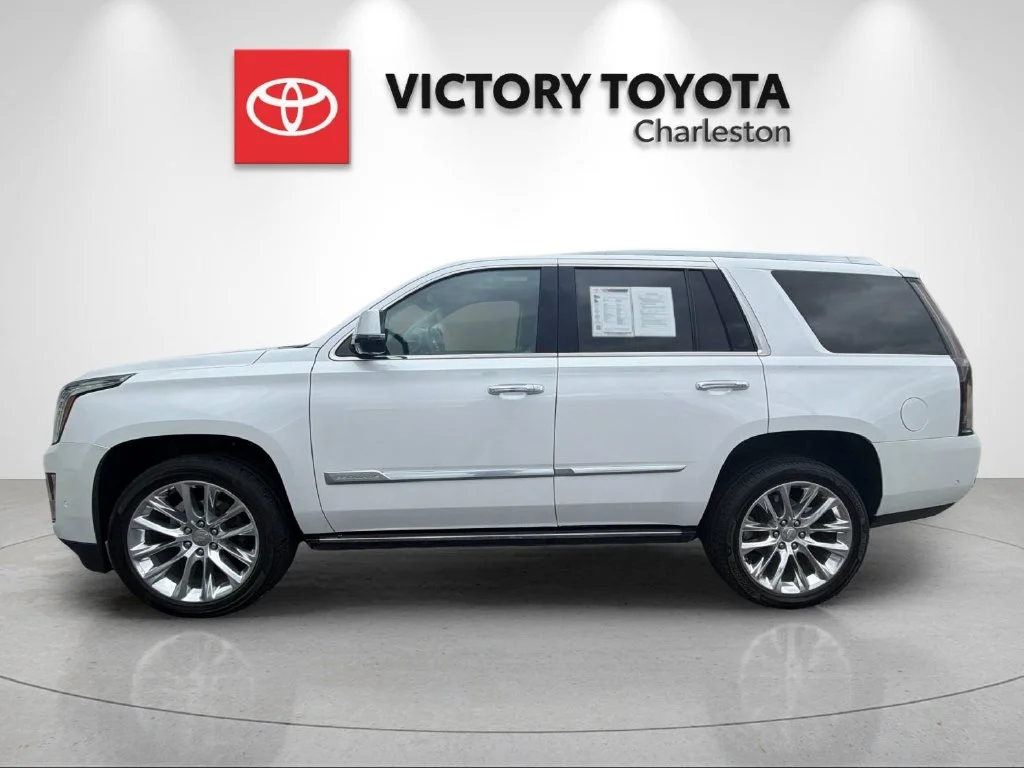 Used 2020 White Cadillac Premium Luxury image 2