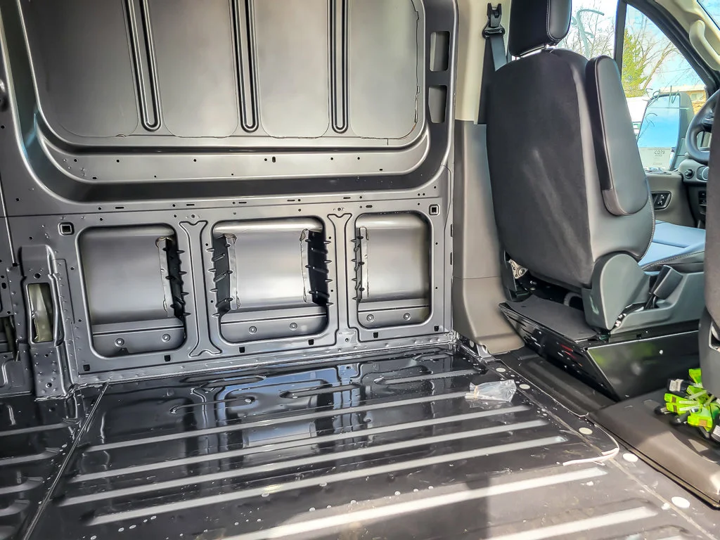 New 2026 Carbonized Gray Metallic Ford Cargo Van image 30