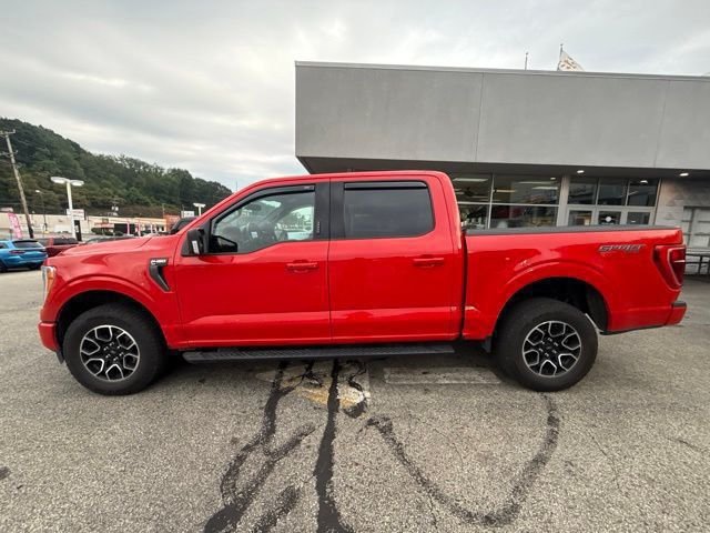 Used 2022 Red Ford XLT image 3