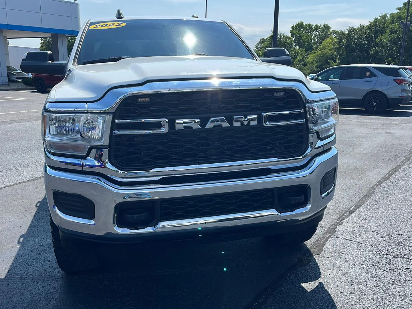 Used 2022 Bright White Clearcoat Ram Tradesman image 9