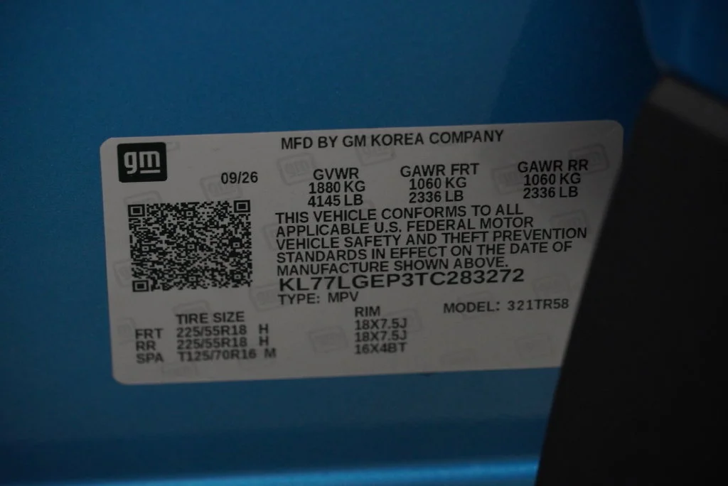 New 2026 Marina Blue Metallic Chevrolet 1RS image 49