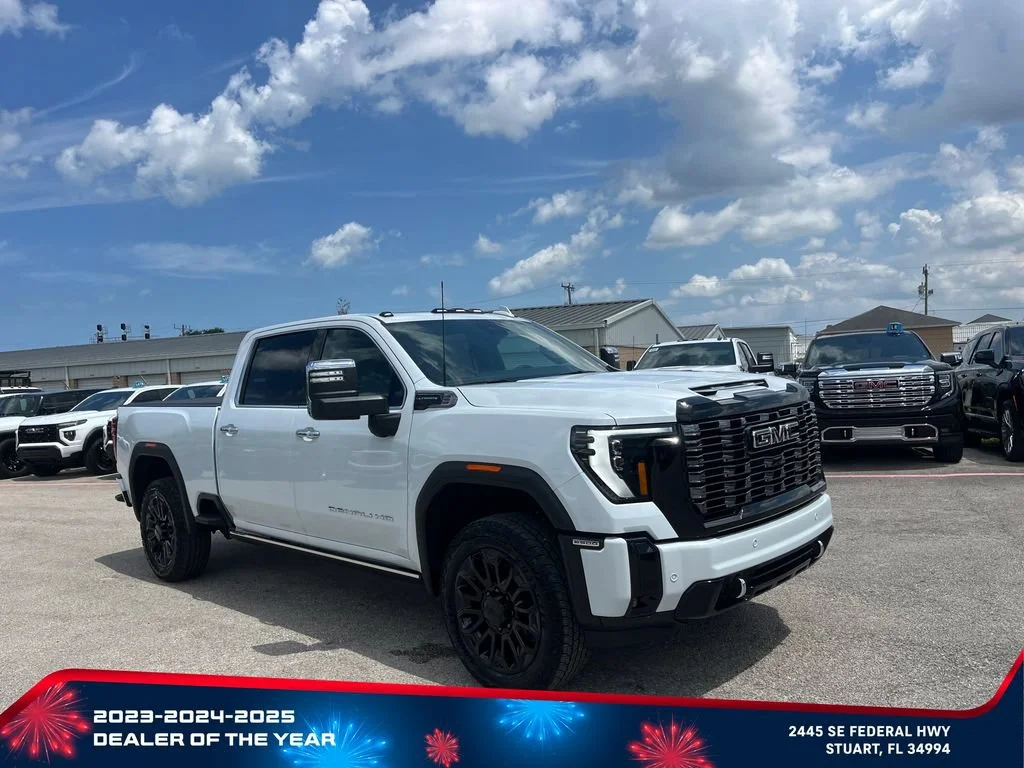 New 2026 Glacier White Tricoat GMC Denali Ultimate image 2