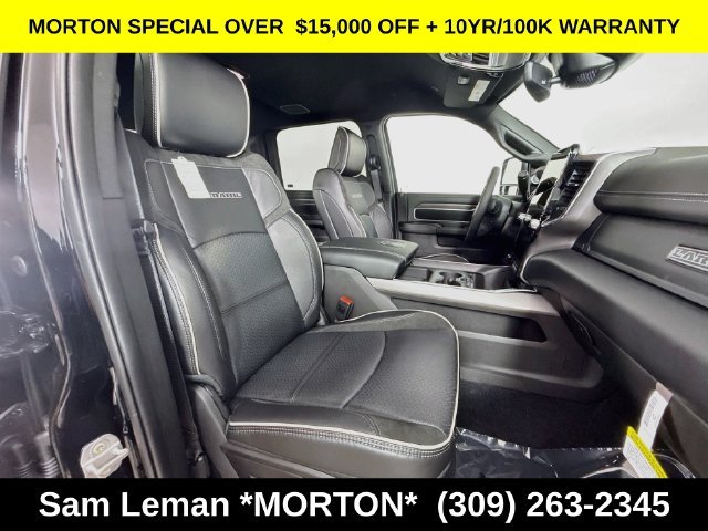 New 2026 Diamond Black Crystal Pearl-Coat Exterior Paint Ram Laramie image 28