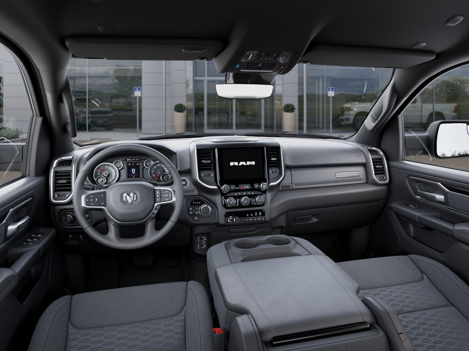 New 2026 Diamond Black Crystal Pearl-Coat Exterior Paint RAM Big Horn/Lone Star image 44