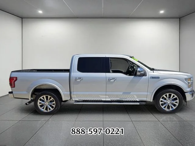 Used 2017 Ingot Silver FORD LARIAT image 6