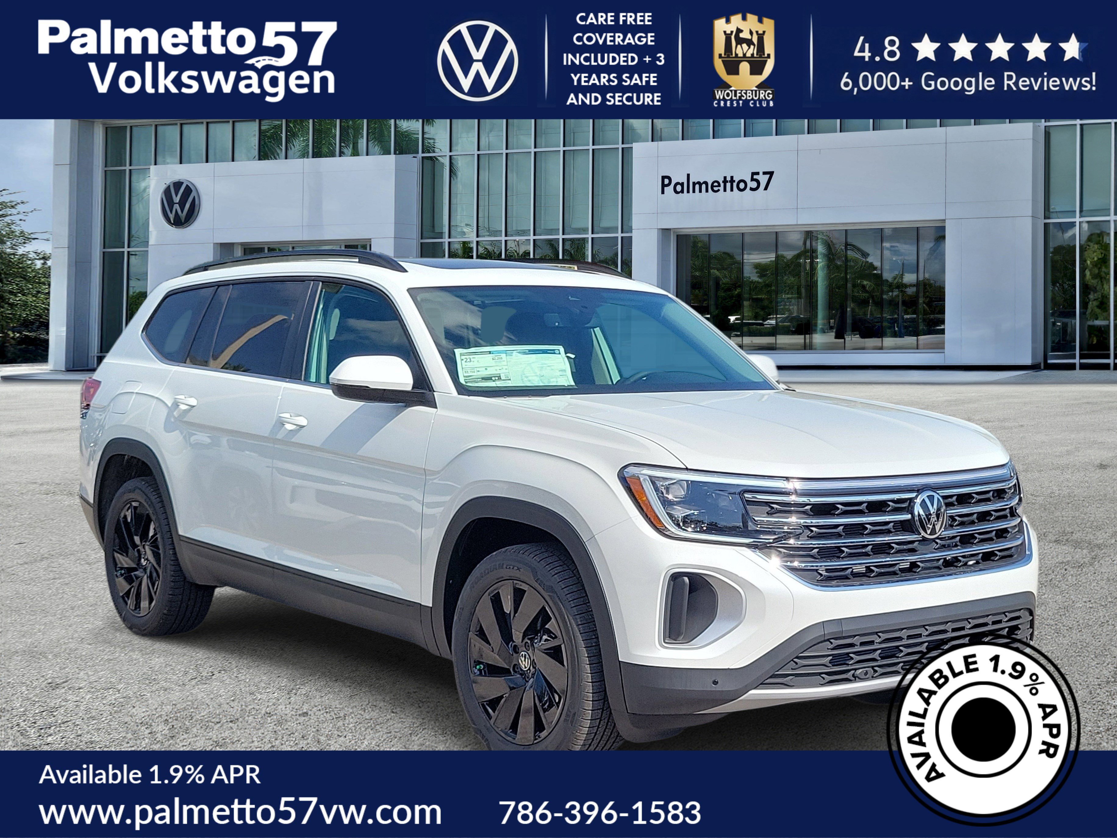 New 2026 White Volkswagen 2.0T SE w/Technology image 1