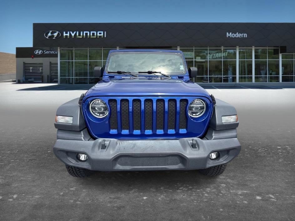 Used 2020 Ocean Blue Metallic Clearcoat Jeep Freedom image 2