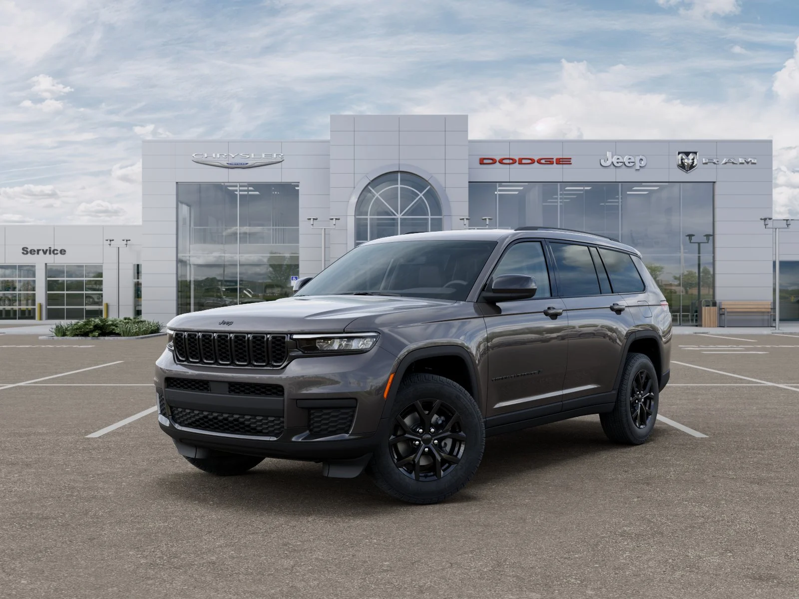 New 2025 Baltic Gray Metallic Clear-Coat Exterior Paint Jeep Altitude image 22