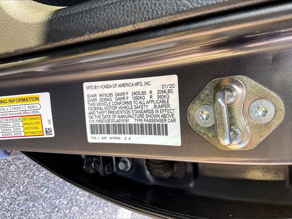 Used 2020 Gray Honda Sport 2.0T image 35