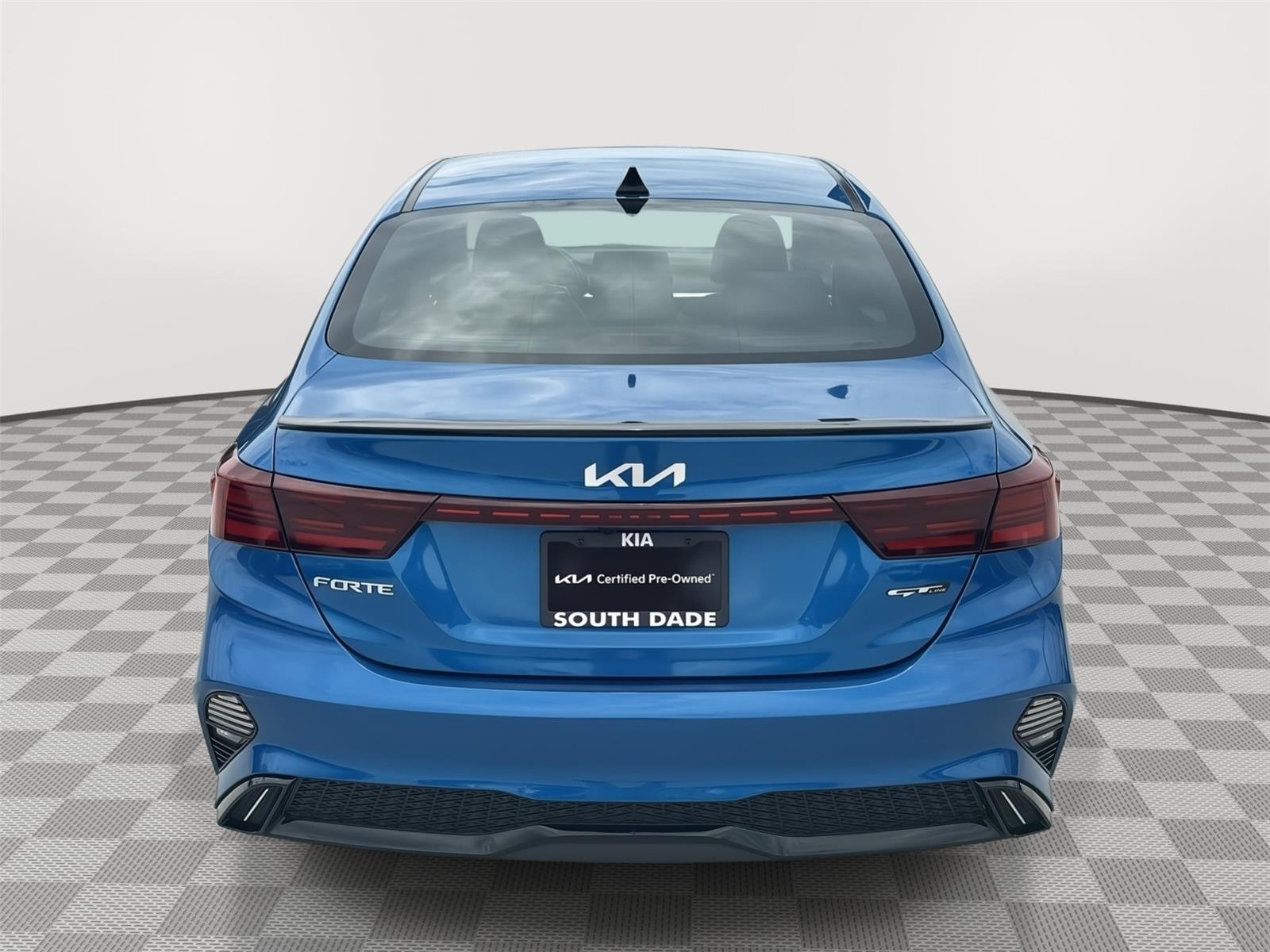 Certified Used 2024 Sporty Blue Kia GT-Line image 5