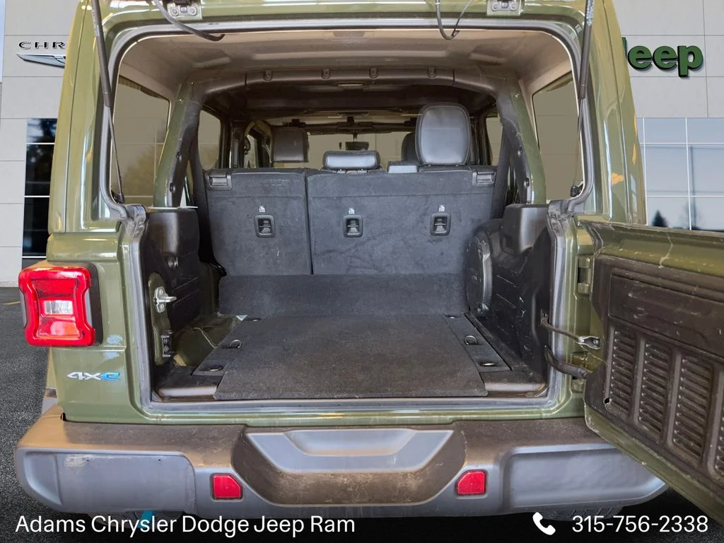 Used 2023 Green Jeep Sahara 4xe image 8