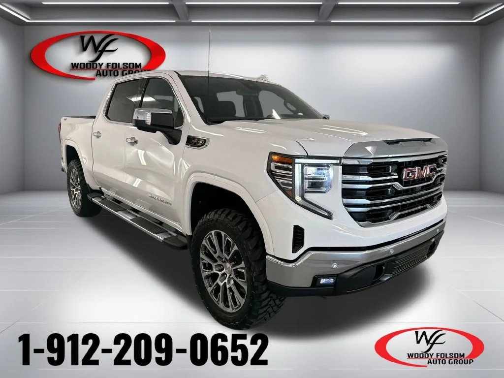 New 2026 Summit White GMC SLT image 1