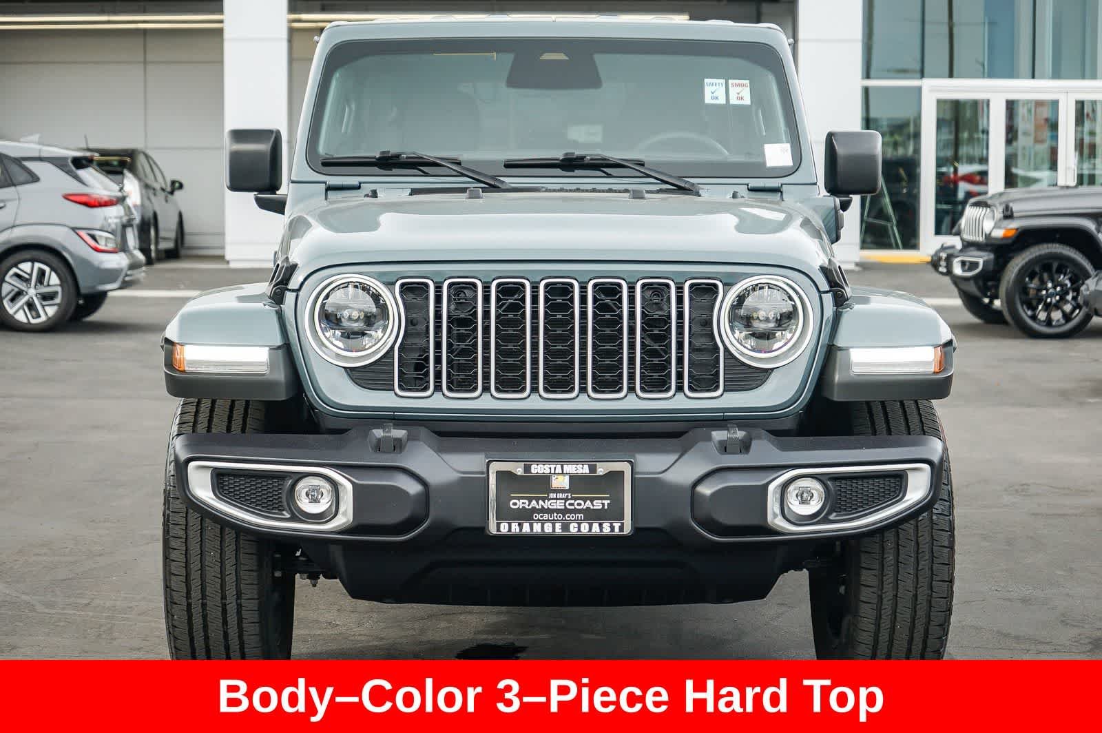 Used 2025 Jeep Wrangler 4xe Sahara 4XE with VIN 1C4RJXP64SW577640 for sale in Costa Mesa, CA