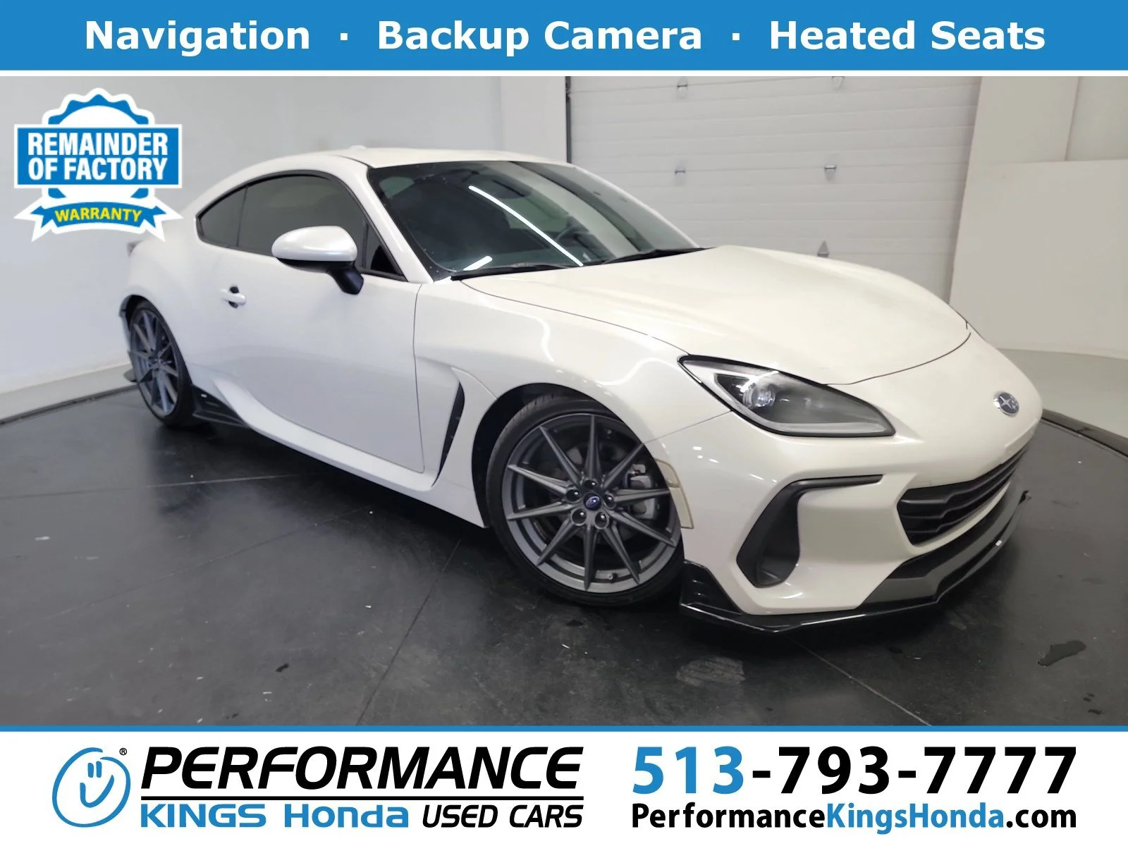 Used 2023 Crystal White Pearl Subaru Limited image 1