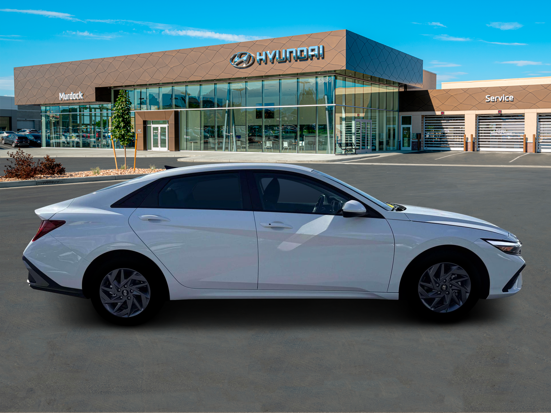 New 2026 Serenity White Hyundai Blue image 9