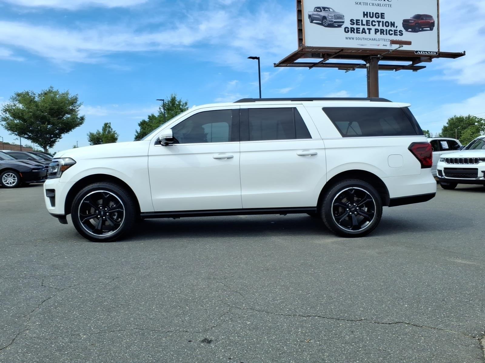 Used 2024 Star White Metallic Tri-Coat Ford Limited image 3