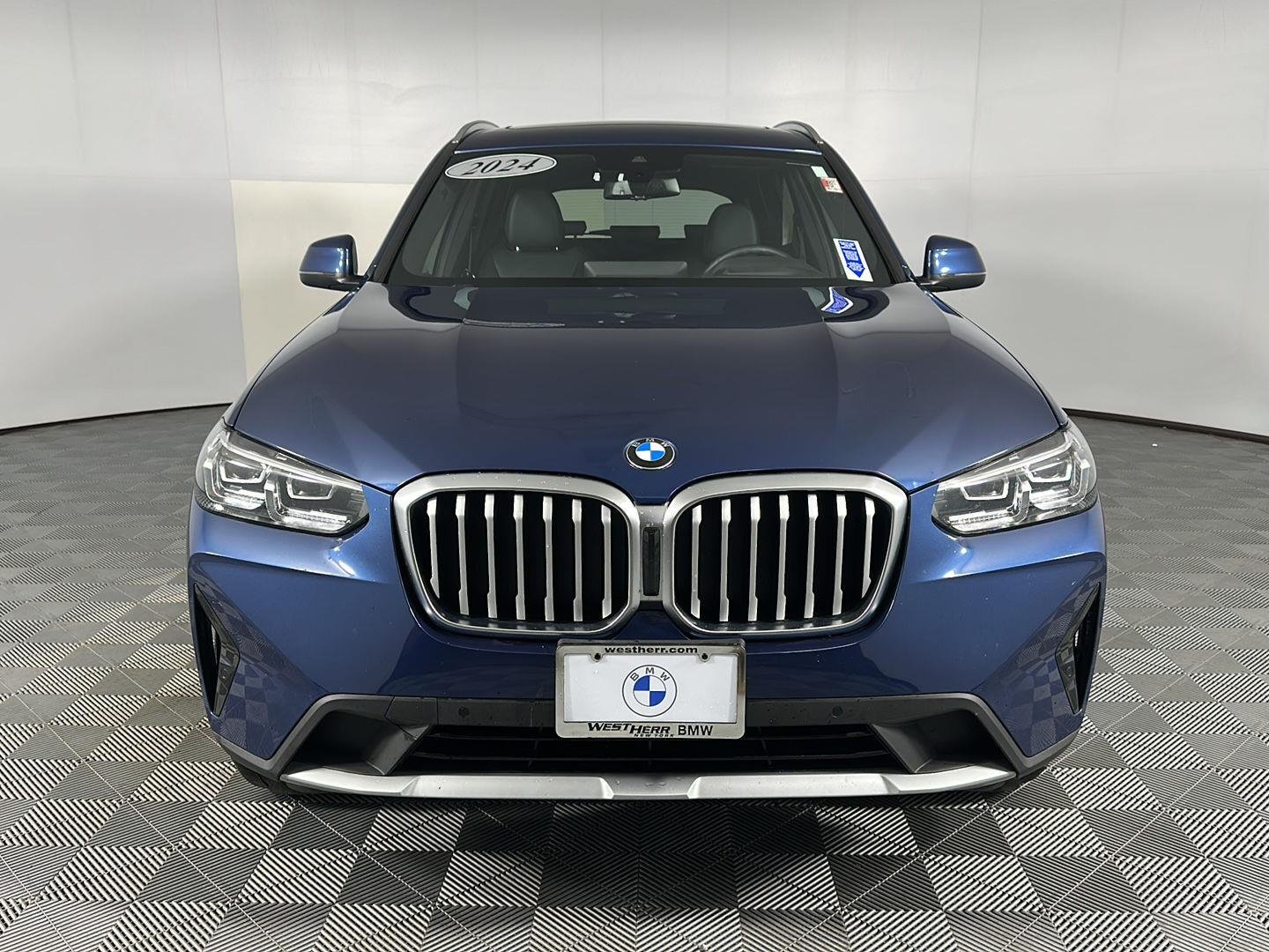 Certified Used 2024 Phytonic Blue Metallic BMW xDrive30i image 3