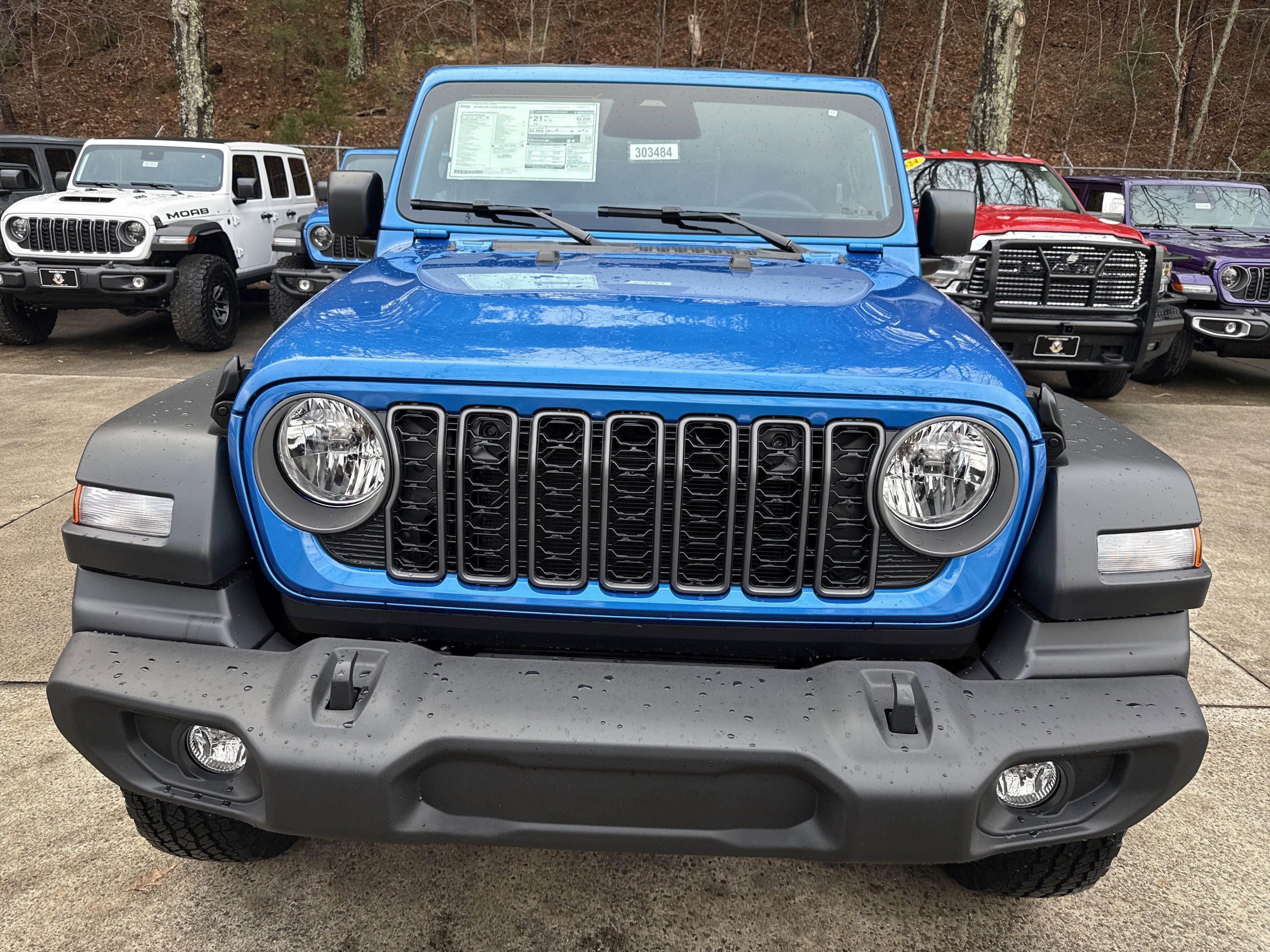 New 2026 Hydro Blue Pearlcoat Jeep Sport S image 2