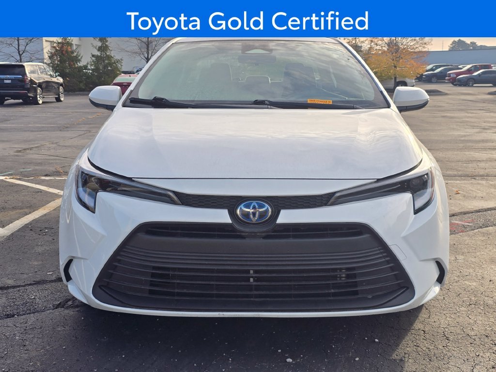 Used 2024 White Toyota LE image 2