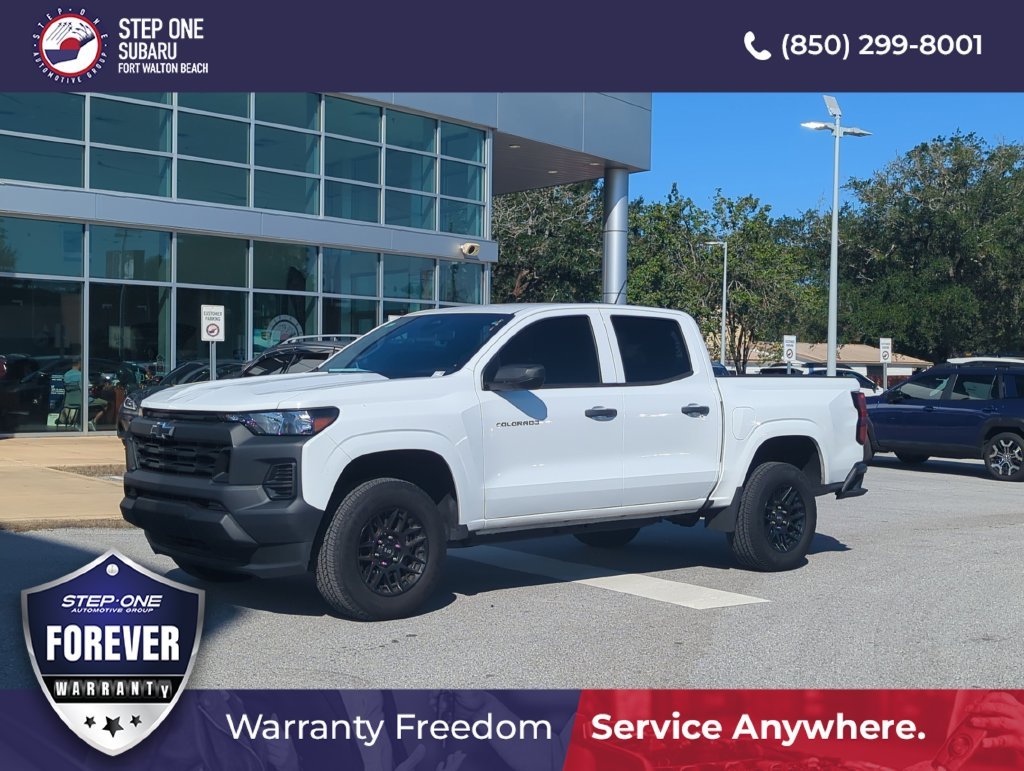 Used 2025 White Chevrolet Work Truck image 2