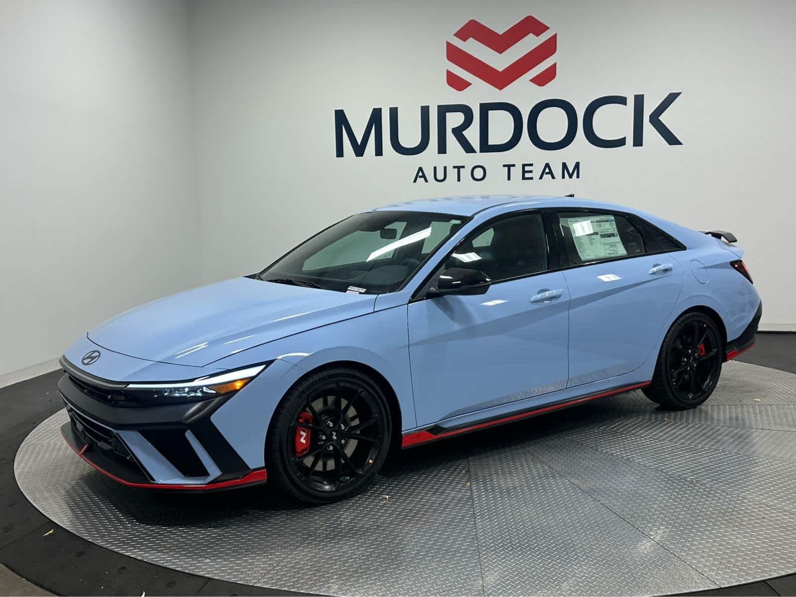 New 2026 Performance Blue Hyundai Sedan image 1
