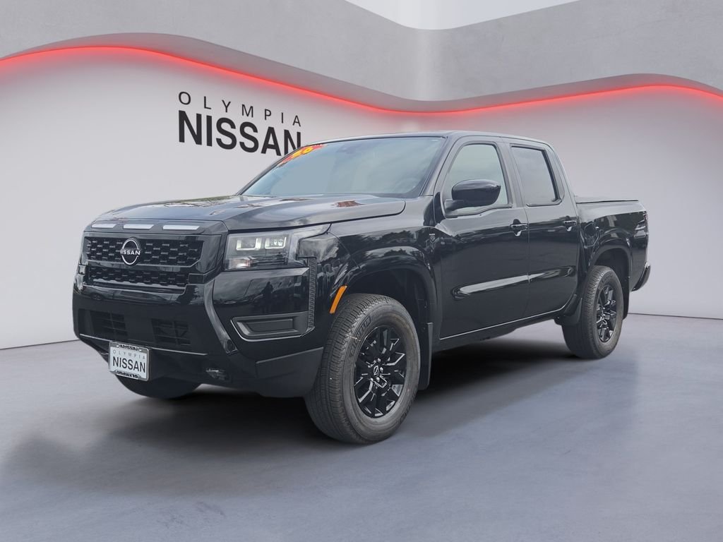 New 2026 Super Black Nissan Crew Cab SV image 1