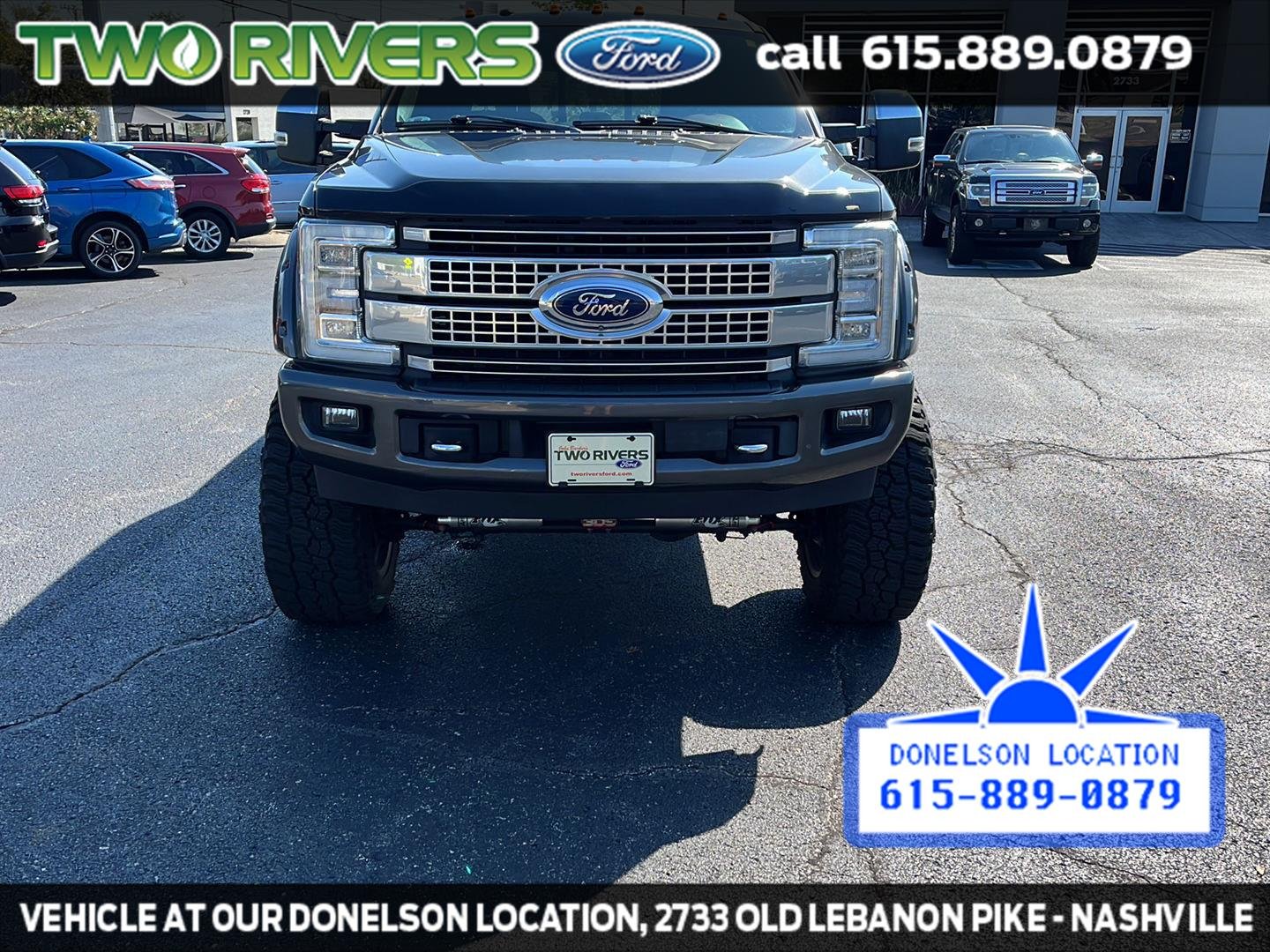 Used 2018 Magnetic Metallic Ford Platinum image 3