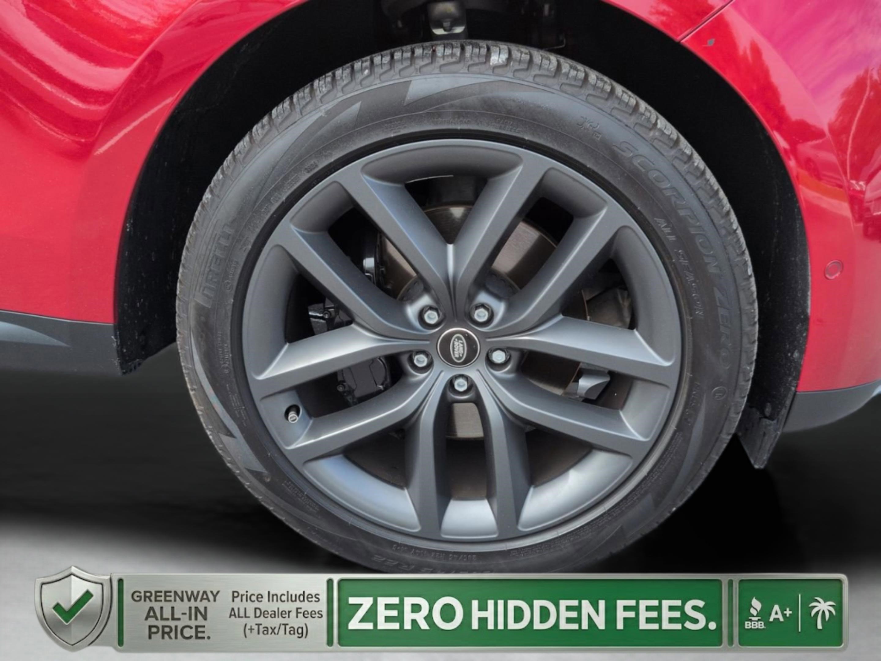 Used 2025 Red Metallic Land Rover SE image 31