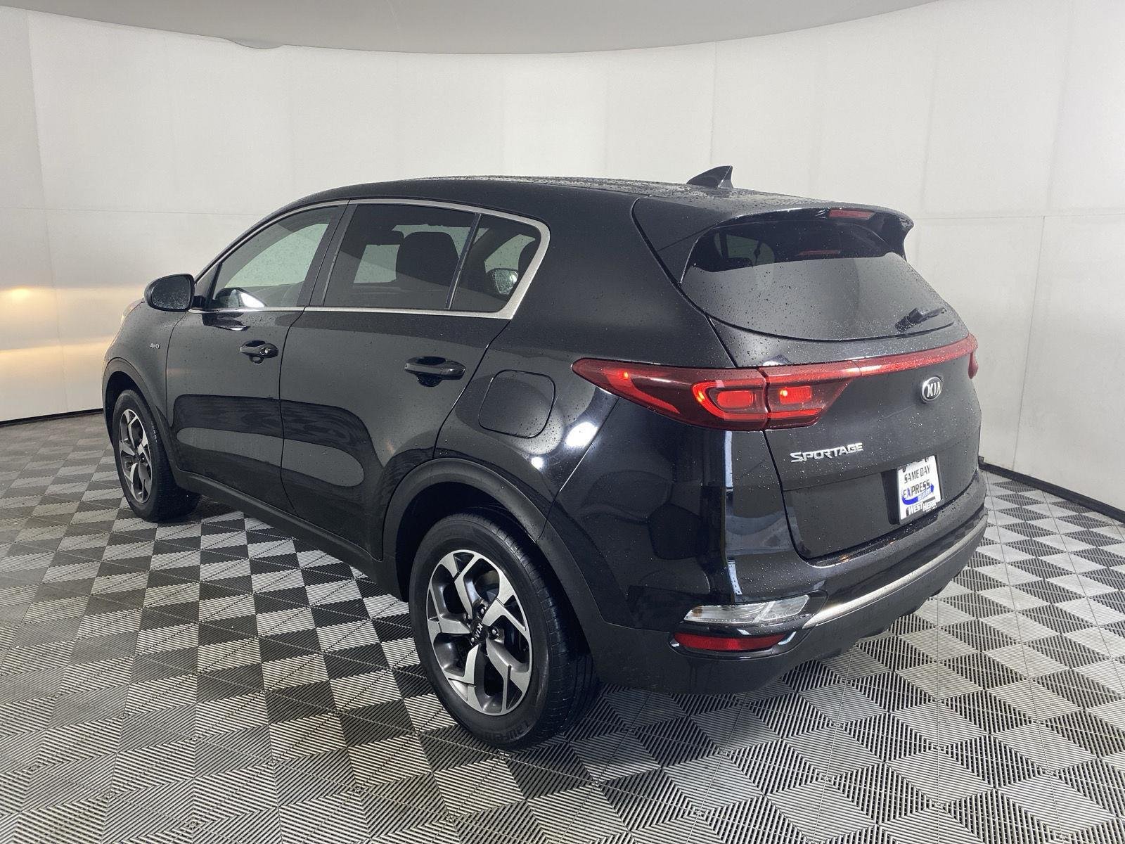 Used 2020 Black Cherry Kia LX image 7