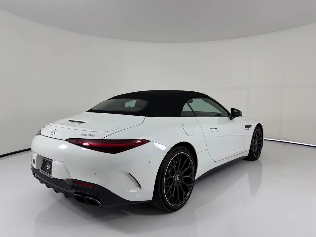 Used 2022 White Mercedes-Benz SL 55 AMG® image 7