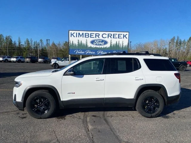 Used 2021 GMC Acadia AT4 with VIN 1GKKNLLS5MZ172247 for sale in Pine River, Minnesota
