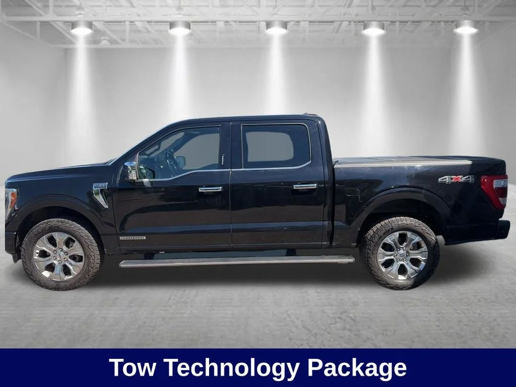 Certified Used 2021 Black Metallic Ford Platinum image 3