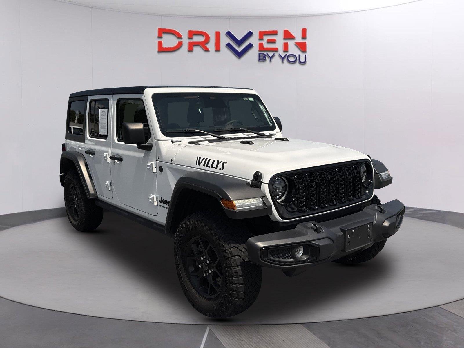 Used 2025 Bright White Clearcoat Jeep Willys image 2