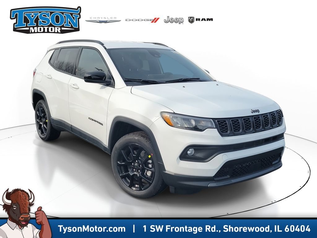 New 2026 Bright White Clearcoat Jeep Latitude image 1