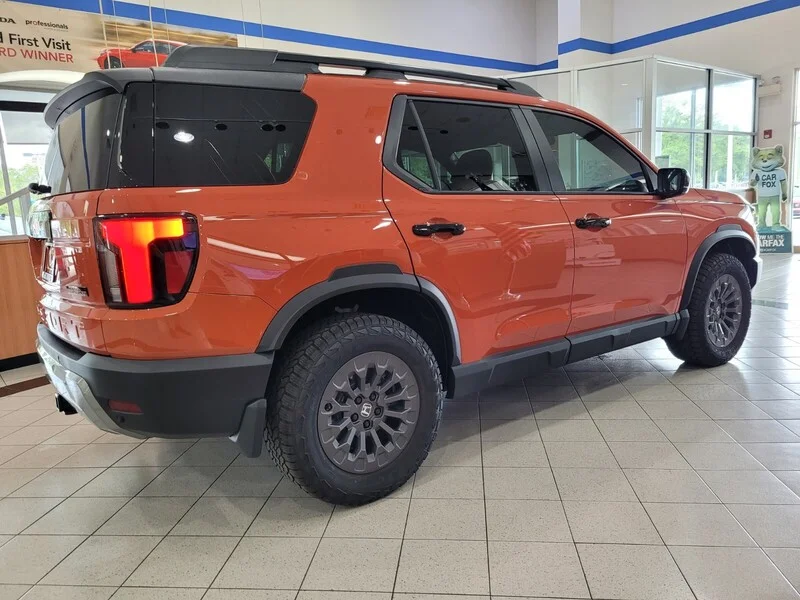 New 2026 Sunset Orange Honda TRAILSPORT AWD image 4