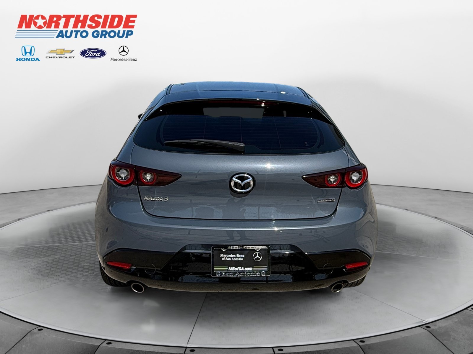 Used 2022 Polymetal Gray Metallic Mazda Carbon Edition image 6