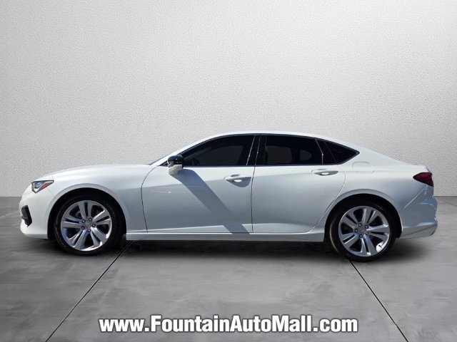 Used 2023 Platinum White Pearl Acura TECH image 25