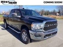 Used 2024 Diamond Black Crystal Pearlcoat Ram Big Horn image 1