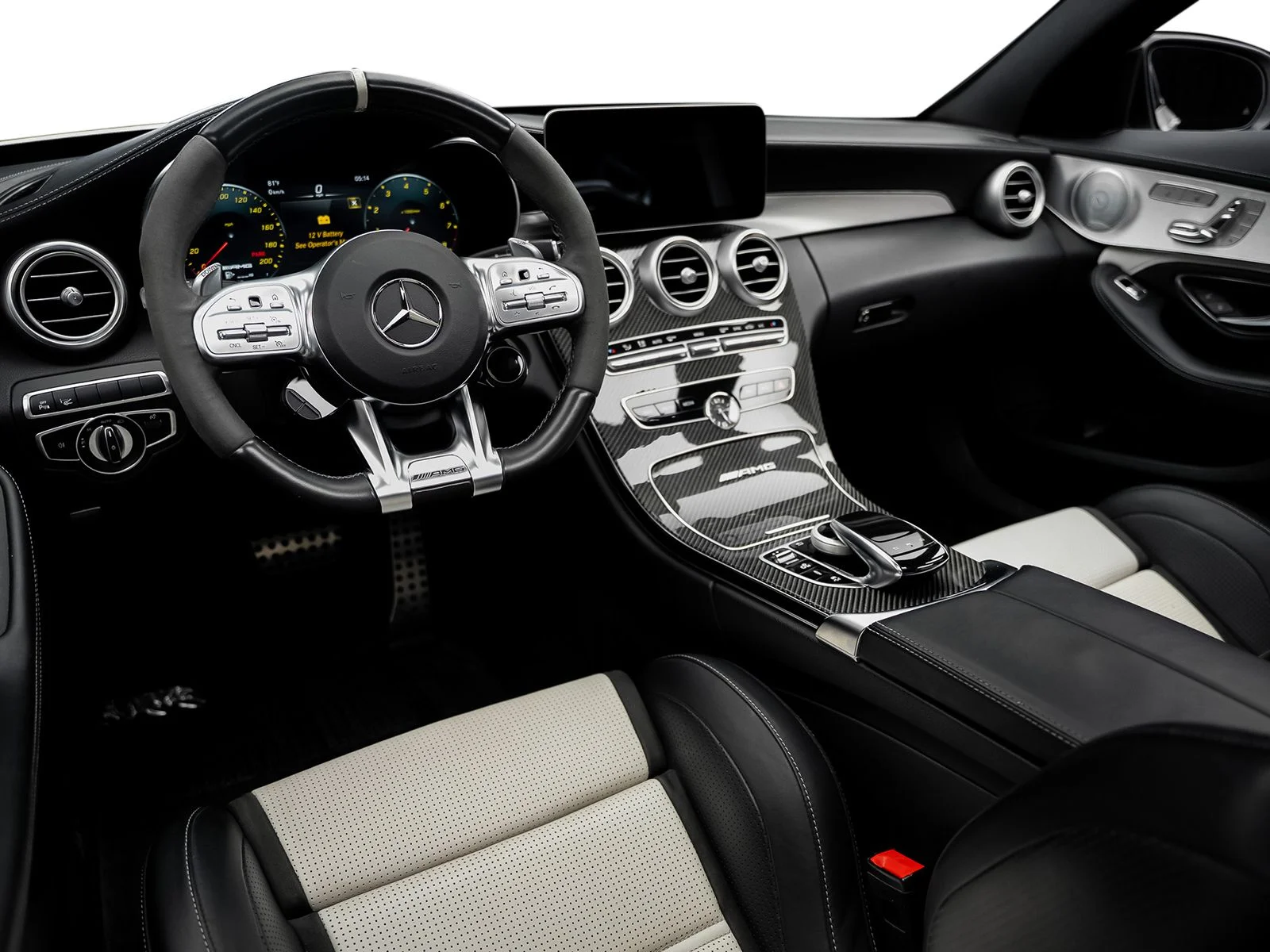 Used 2021 White Mercedes-Benz C 63 S AMG® image 33