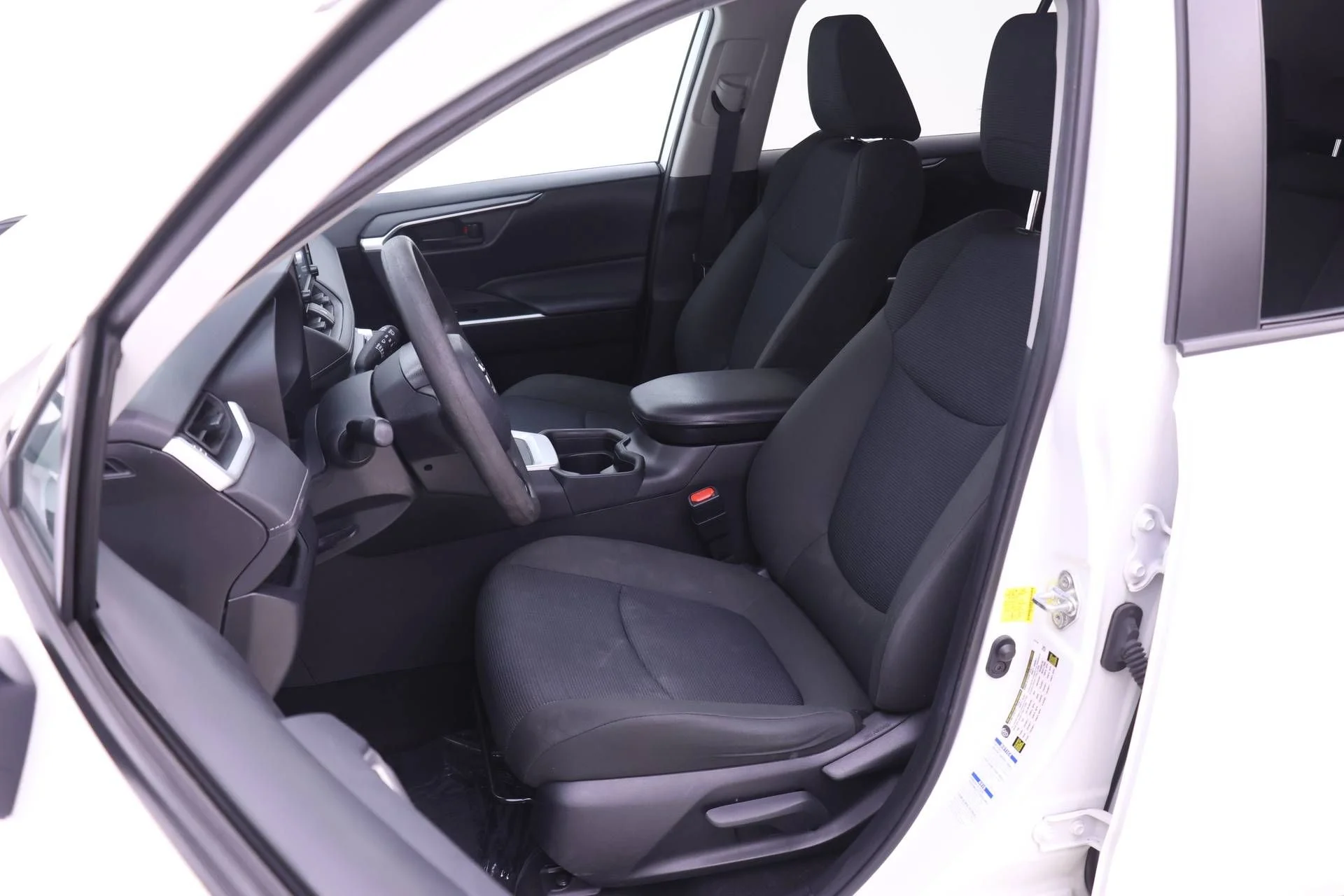 Used 2021 Super White Toyota LE image 4
